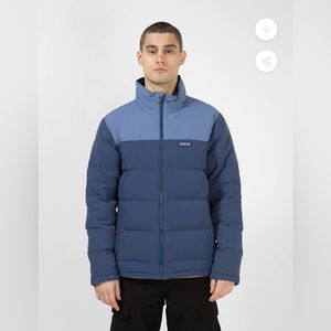 Patagonia Bivy Down Jacket - Stone Blue/Woolly Blue